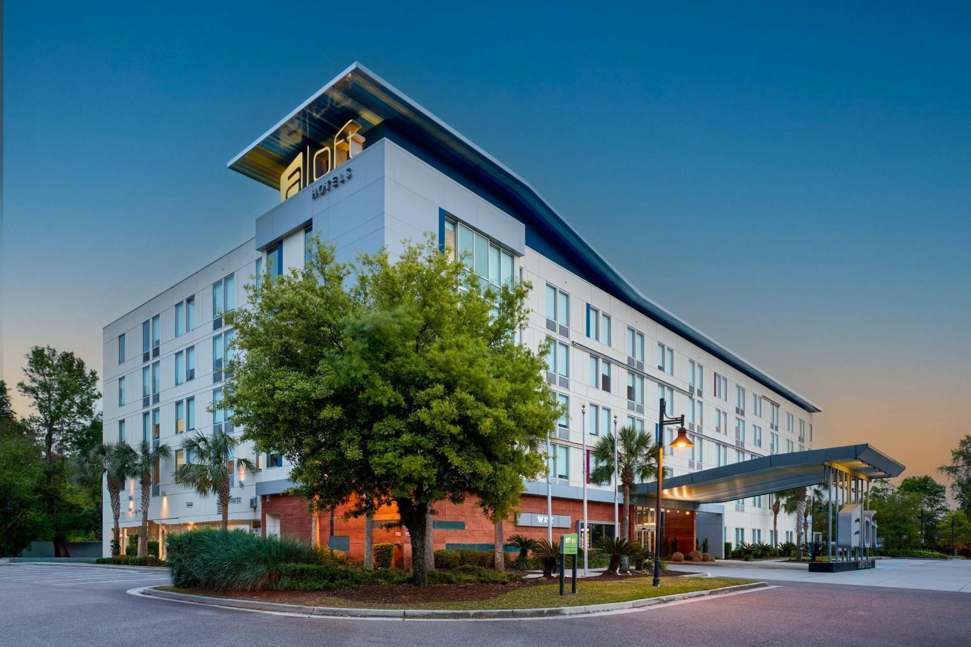 Aloft Charleston Airport And Convention Center Hotel Норт Чарлстън Екстериор снимка